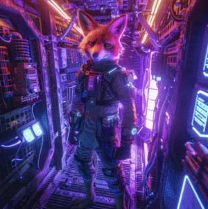 LoL Mecha Digital Art Print